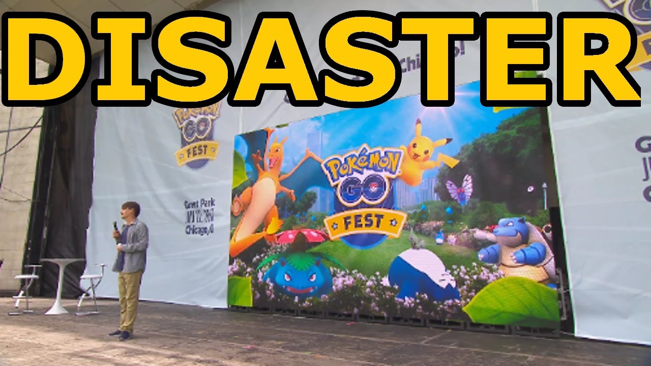 Pokémon Go Fest 2017 Ultimate FAIL & CRINGE Compilation background