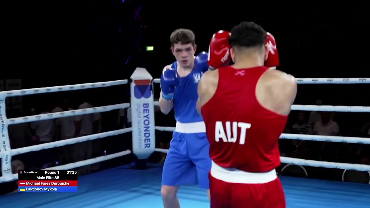 Fares Derouiche (AUT) vs. Mykola Laktionov (UKR) Eindhoven Box Cup 2026 SF's (85kg)