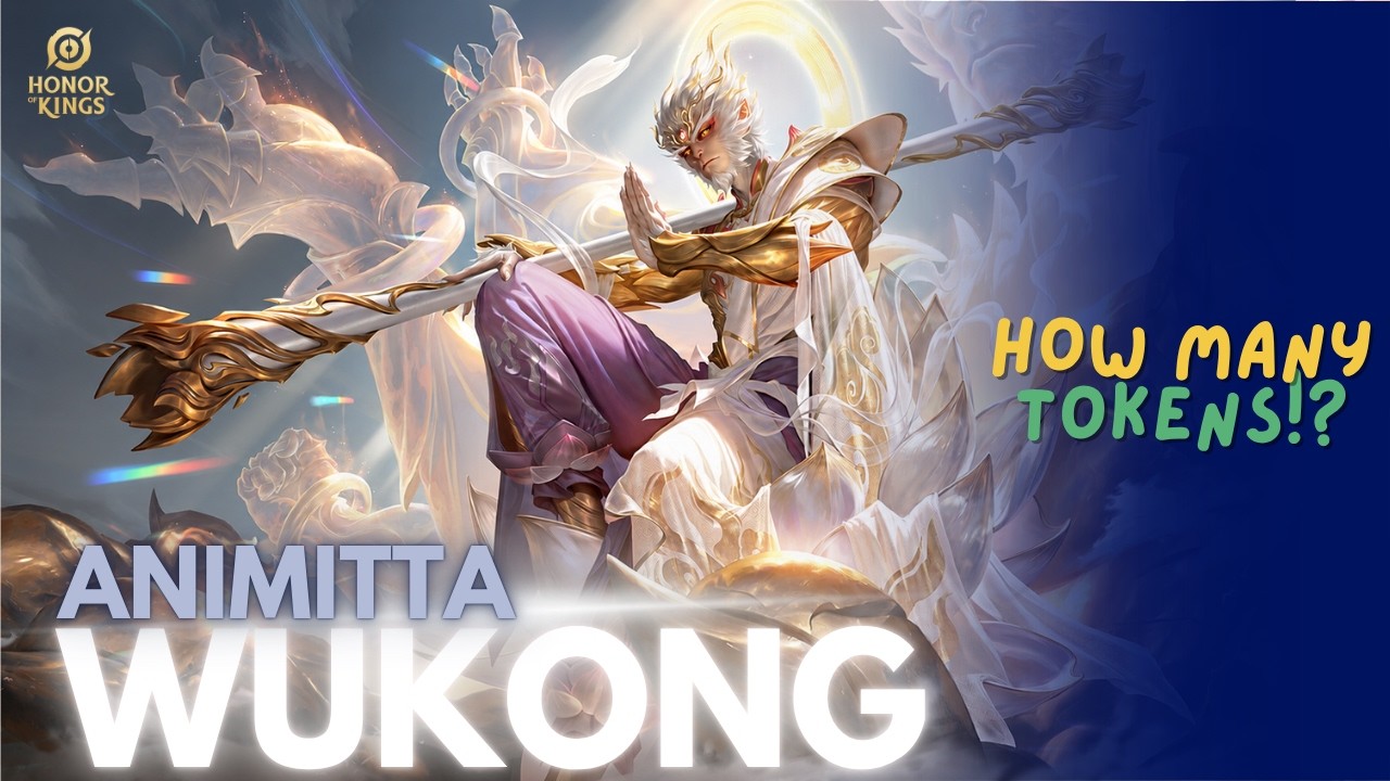 Honor of Kings — Wukong “Animitta” Flawless Skin! | How Many Tokens Did I Spend?!