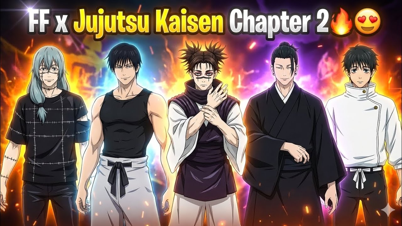 FF x jjk Chapter 2 DateЁЯТеЁЯдй | jujutsu kaisen chapter 2 free fire | jjk chapter 2 free fire | ff x jjk
