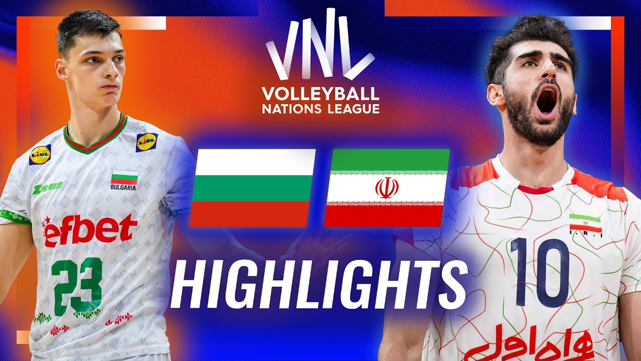 Bulgaria ๐ง๐ฌ vs. Iran ๐ฎ๐ท - Highlights | Week 1 | Men's VNL 2026