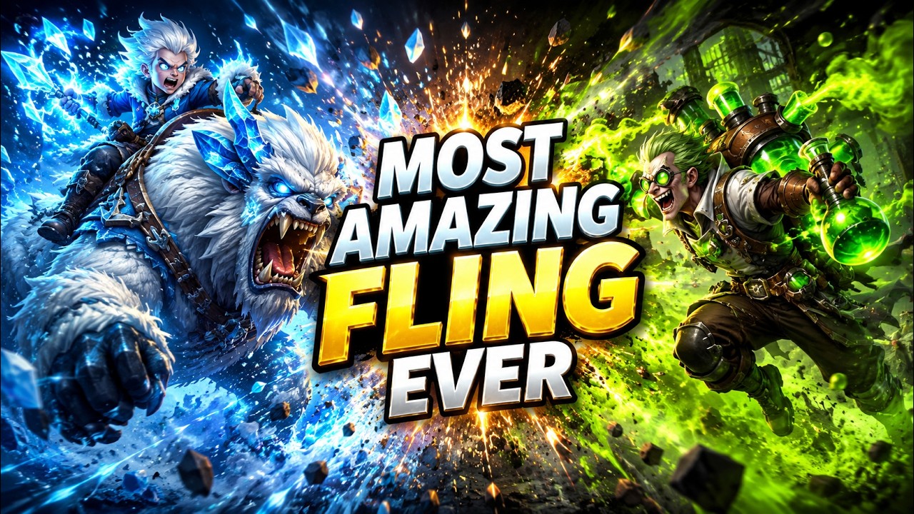 MOST AMAZING FLING EVER IN MASTER l League of Legends Highlights