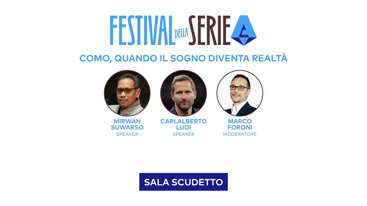 COMO, QUANDO IL SOGNO DIVENTA REALTÀ | SUWARSO e LUDI al FESTIVAL della SERIE A