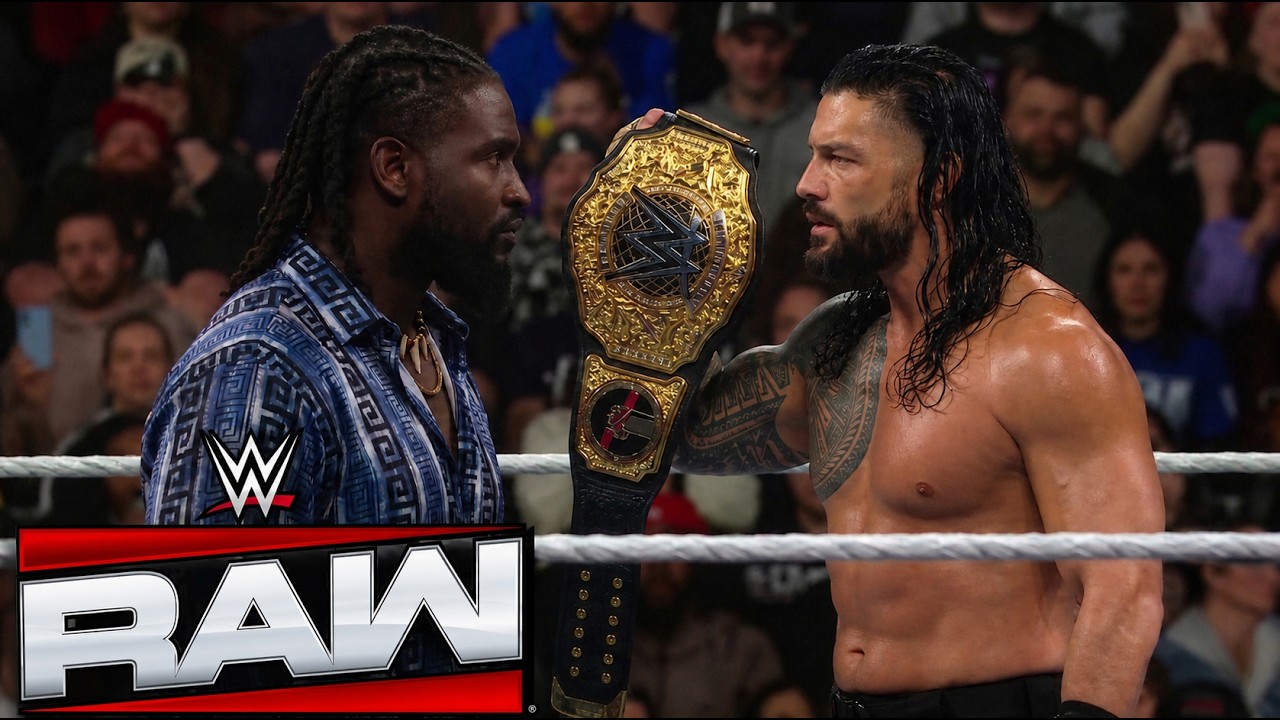 WWE Oba Femi Confronts Roman Reigns, Raw Highlights Today 2026
