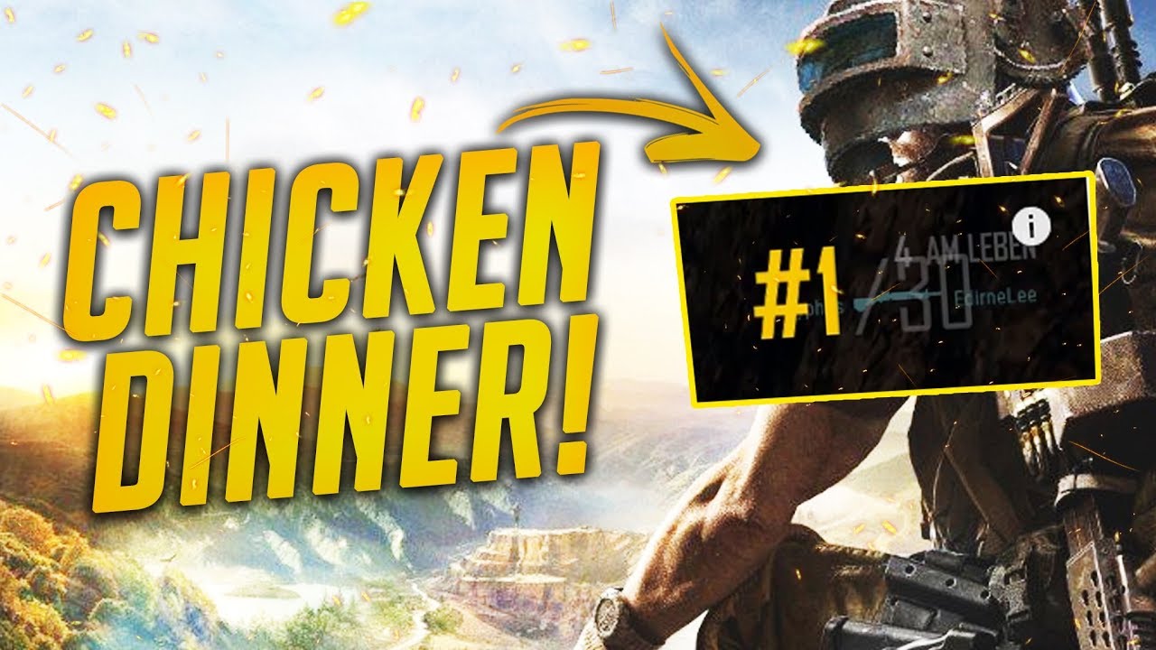 PLAYERUNKNOWN'S BATTLEGROUNDS - Chicken Dinner? | Let's Play PUBG