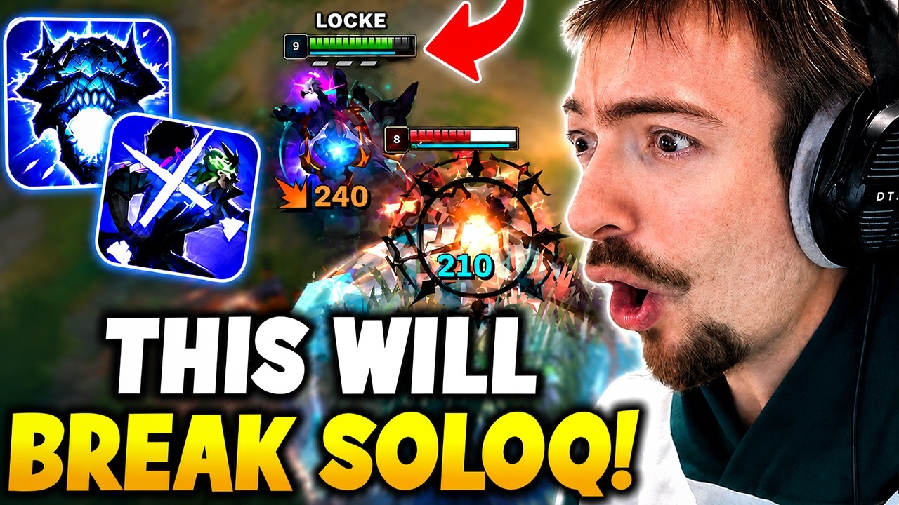 RANK 1 NA MID LANER PLAYS THE NEW CHAMPION 'LOCKE'