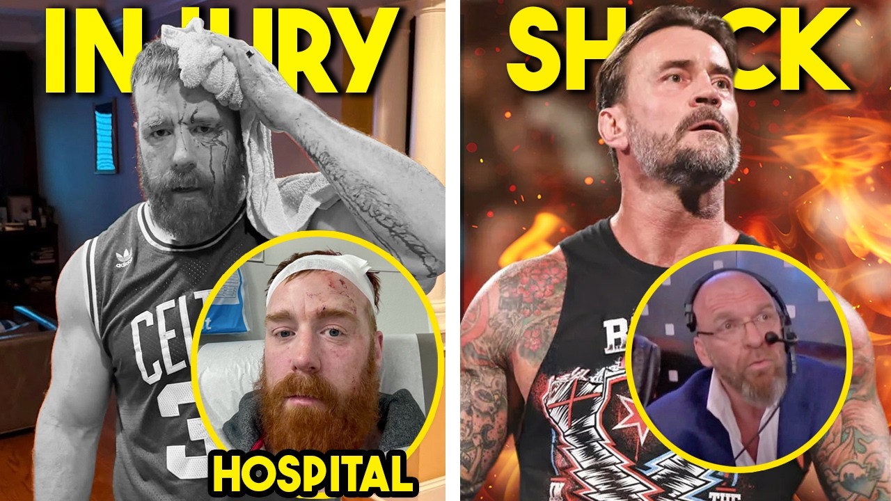 WWE STAR HORRIFIC INJURY...CM PUNK SITUATION TURNS CRAZY...REY'S DAUGHTER WRESTLING...Wrestling News background
