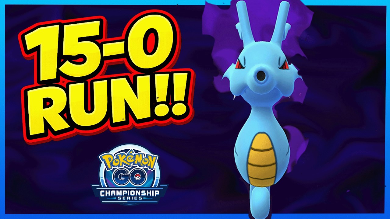 SHADOW KINGDRA TEAM WINS 15 IN-A-ROW!! | Pokémon GO Battle League