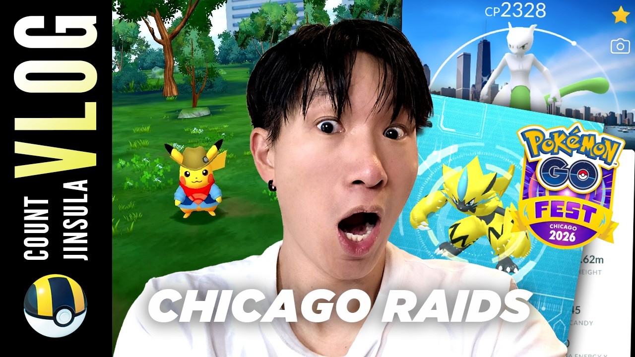 EXPLORING CHICAGO Pokémon GO FEST RAIDS!! Hunting for SHINY MEWTWO