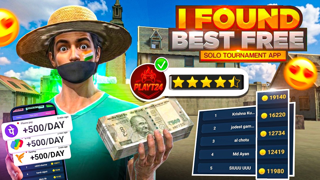 I Found The Best Tournament Apps ЁЯТ░ЁЯФе | Entry тВ╣0 ЁЯдп Per Kill тВ╣10 ЁЯдС | The Best Free Tournament App ЁЯШН