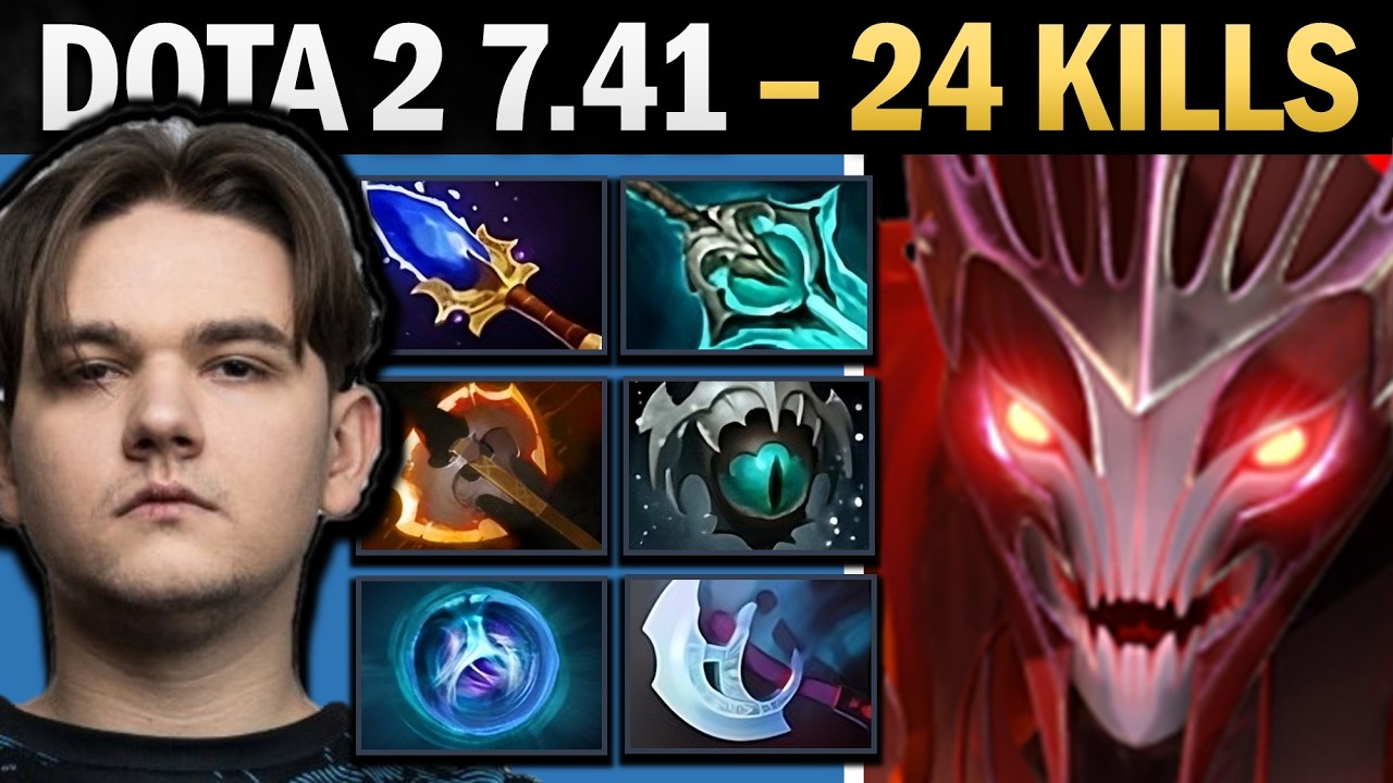 Spectre Dota 2 7.41 with Battlefury and Skadi - Dota 2 Gameplay