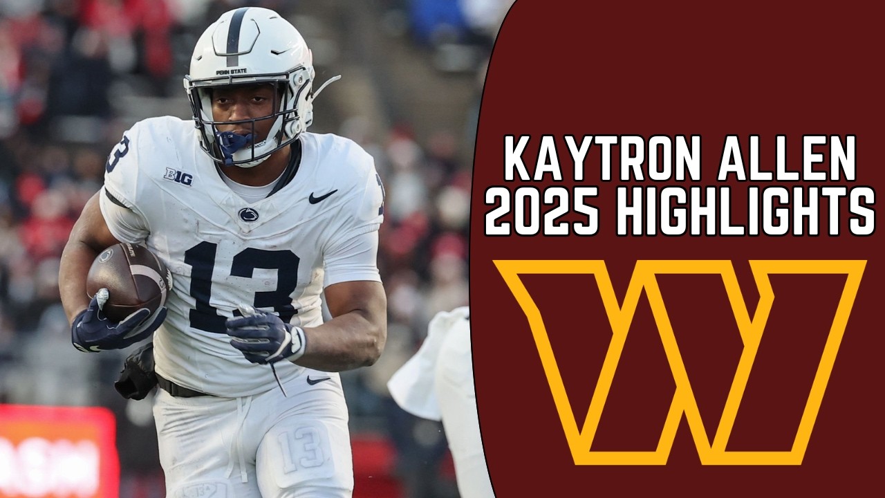 Kaytron Allen Highlights π₯ | Welcome to the Commanders