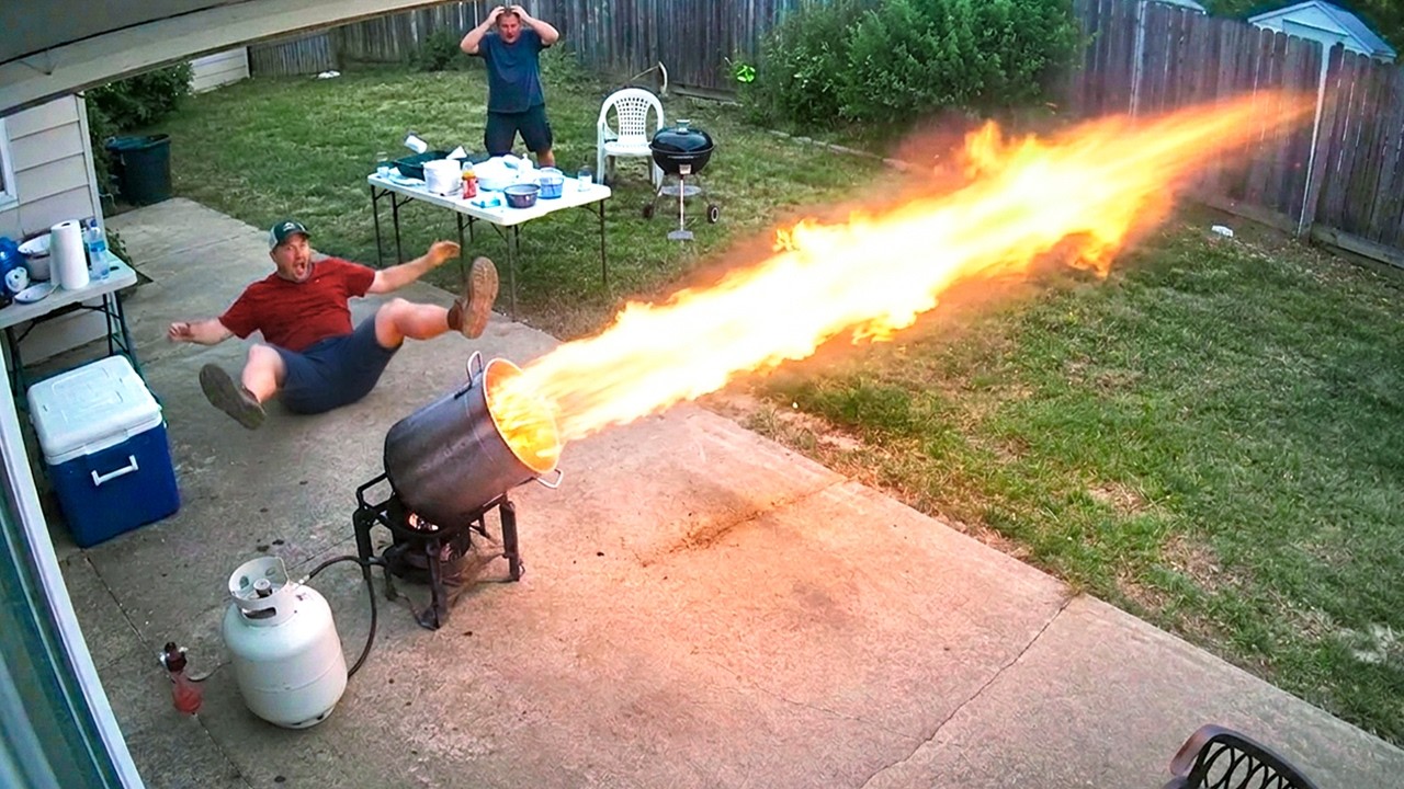 BBQ Fails ππ₯ Chill Ruined in 0.2 Seconds