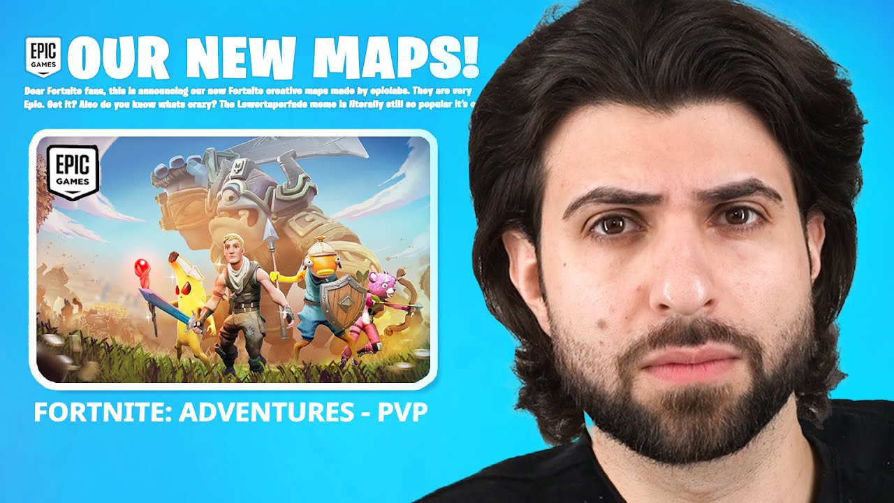 I Investigated Epic's SECRET Fortnite Maps... background