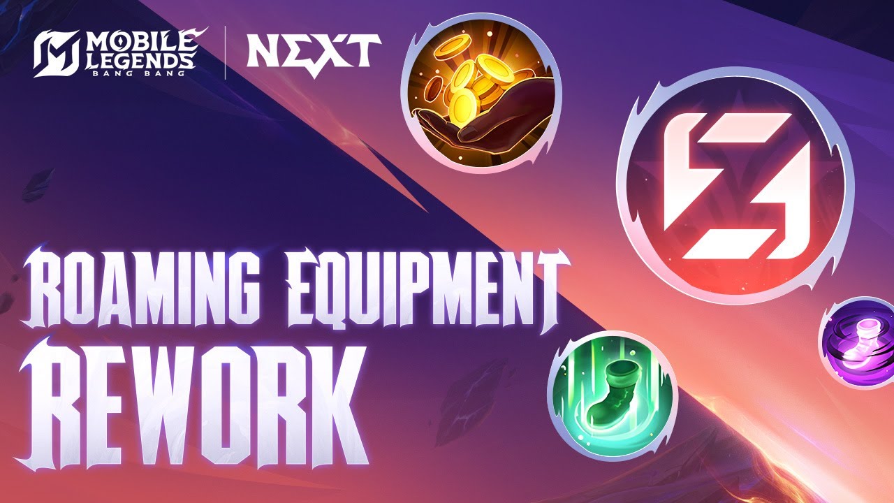 Roaming Equipment Rework | Project NEXT Patch | Mobile Legends: Bang Bang background