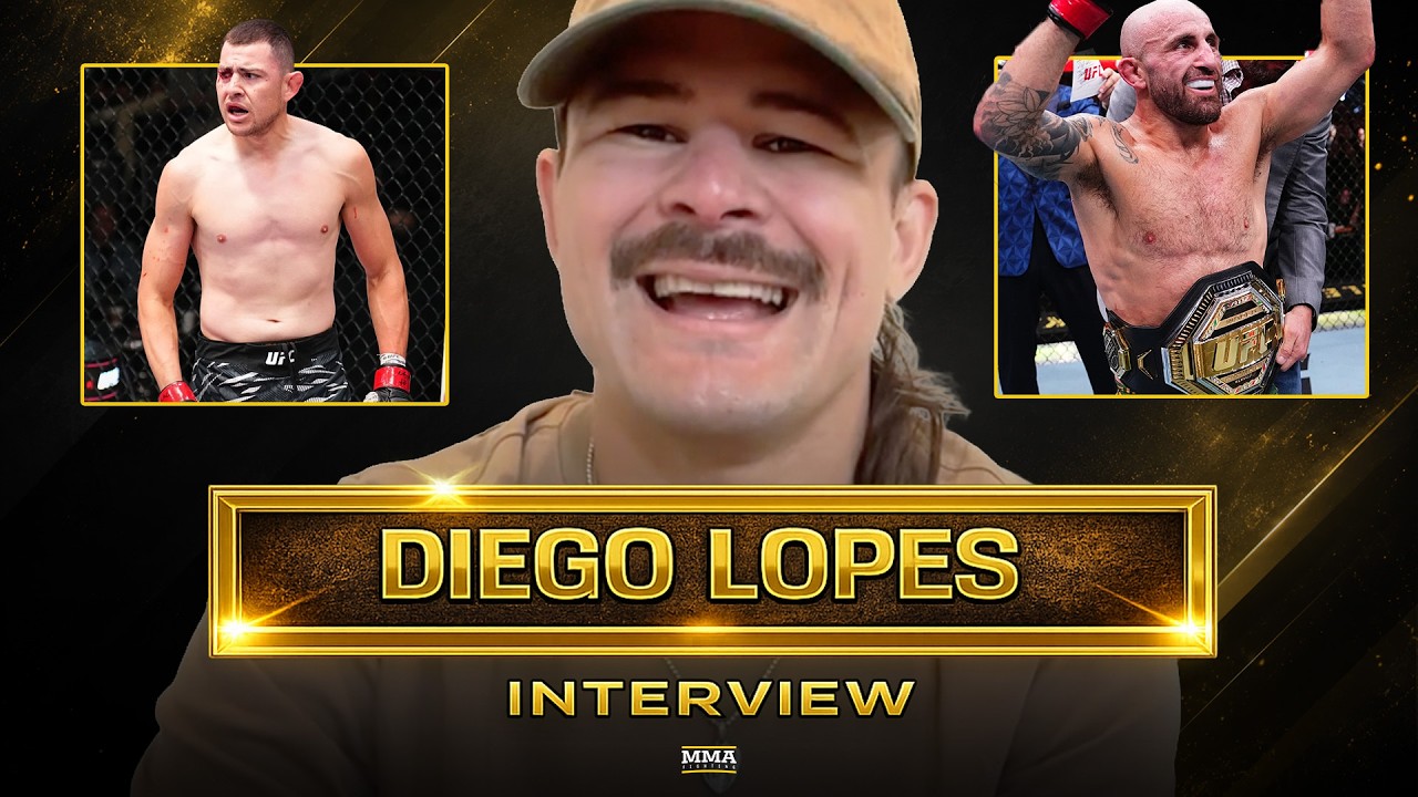Diego Lopes: Fans Can Expect 'Best Fight They've Ever Seen' At UFC White House | MMA Fighting
