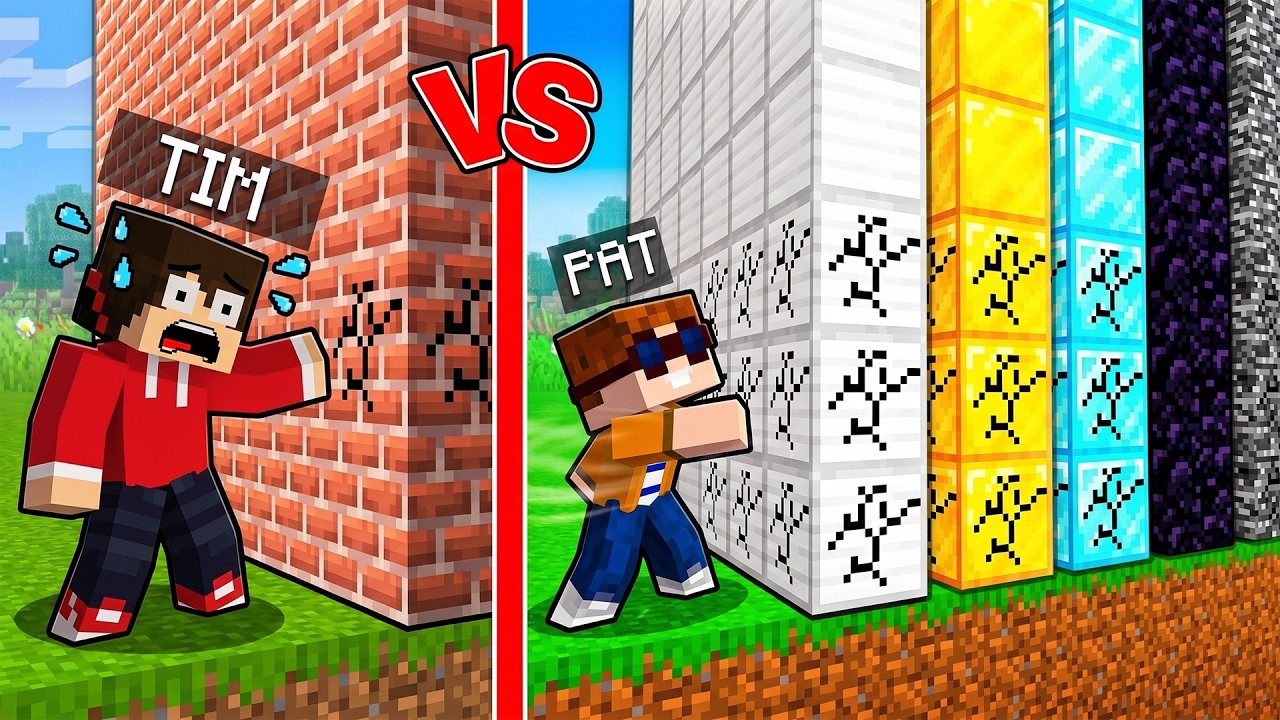 PAT vs. TIM: POWER KAMPF in Minecraft!