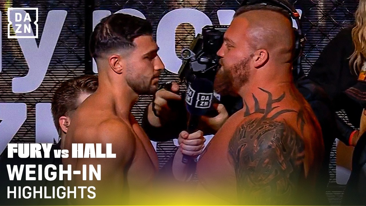 Tommy Fury vs. Eddie Hall | Weigh-In highlights