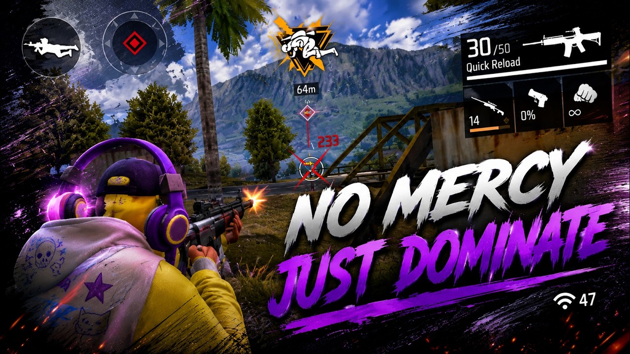 FREE FIRE TOURNAMENT HIGHLIGHTS 🎯 NO MERCY JUST DOMINATE 💀\ DREAM🔥