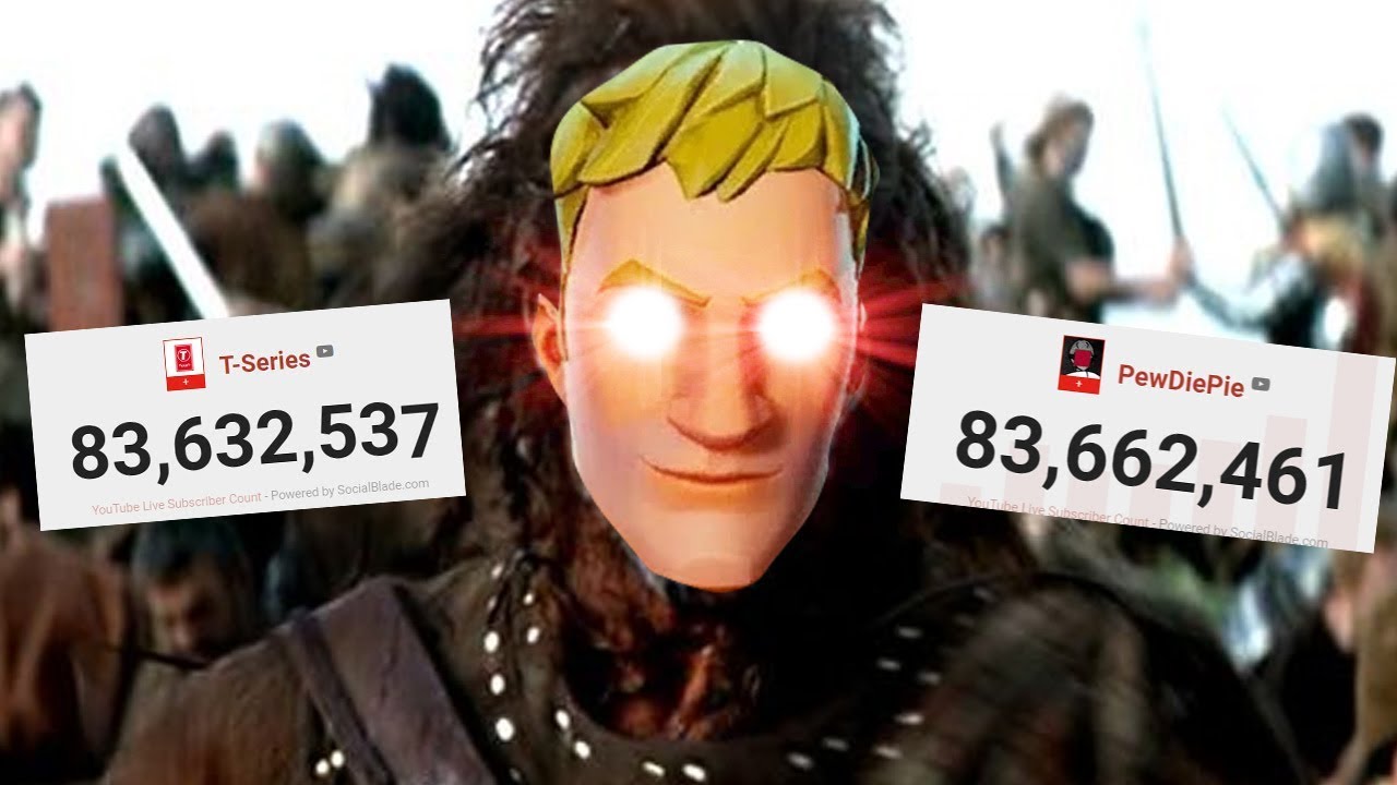 Playing Fortnite to stop Tseries (Im desperate)