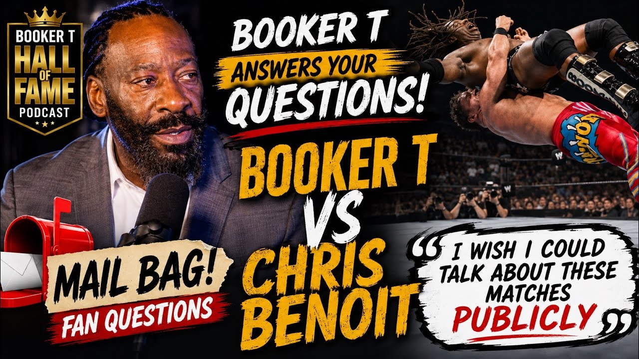Booker T: “I Wish I Could Talk About Those Matches” | Chris Benoit Mail Bag Question