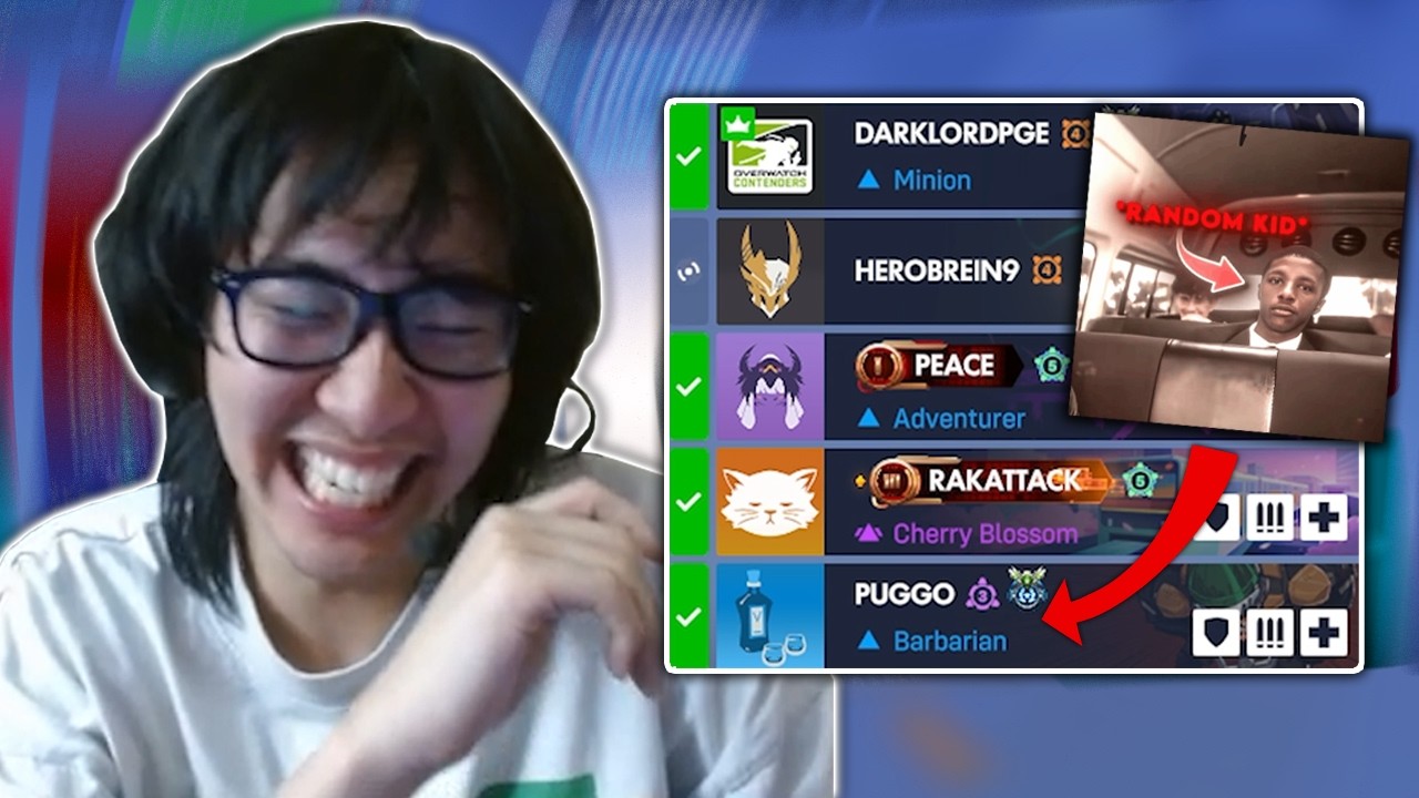 when 4 pros queue arcade... background
