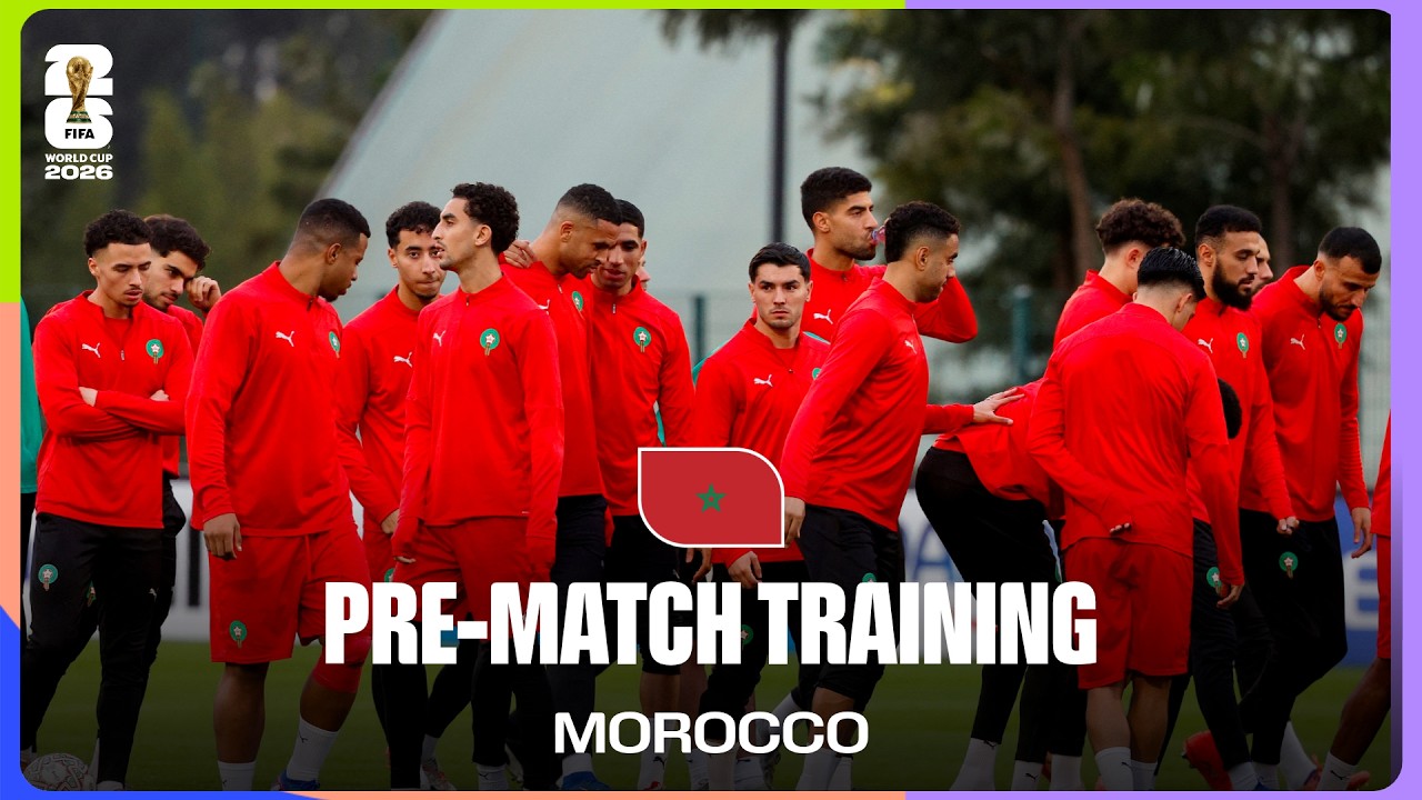 Morocco Train Before Brazil