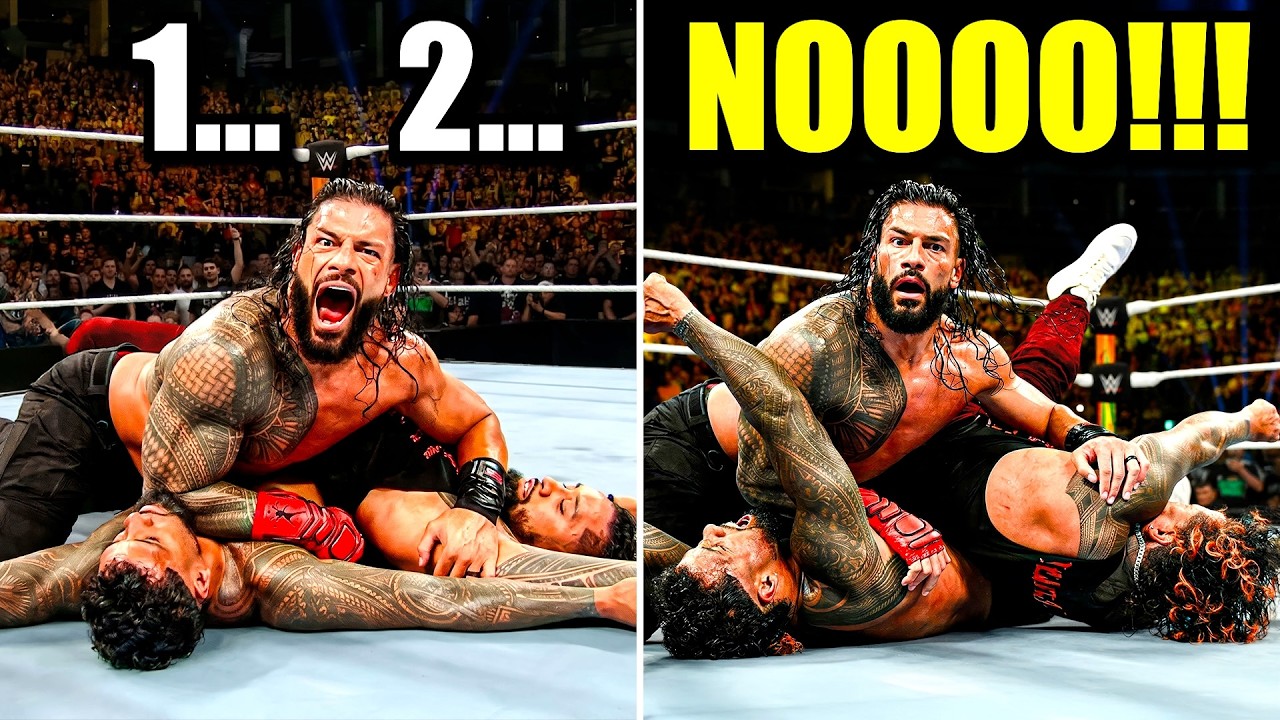 50 CRAZIEST Kickouts in WWE History