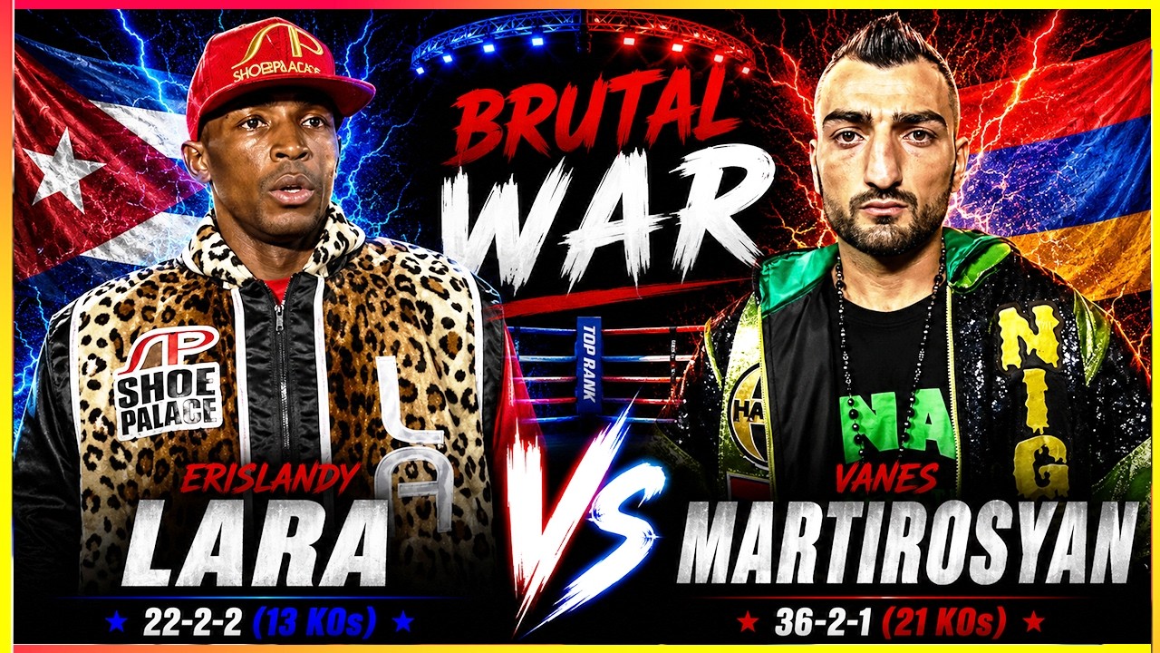 BRUTAL WAR That Shocked The World | Erislandy Lara vs Vanes Martirosyan II