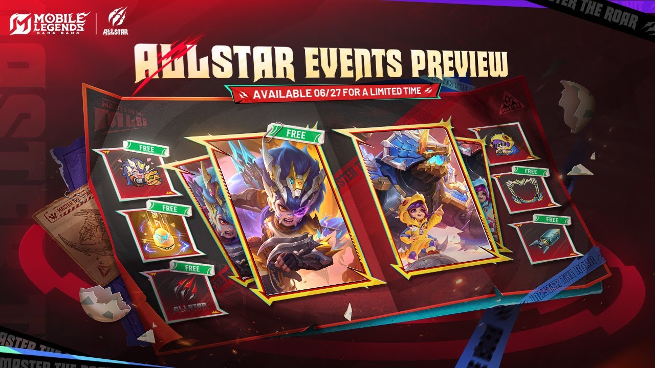 ALLSTAR Events Preview | Dino Planet Adventure & Unlock Valuable Rewards | Mobile Legends: Bang Bang