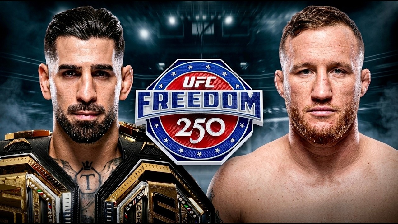 UFC Freedom 250: Ilia Topuria vs Justin Gaethje — Technical Breakdown