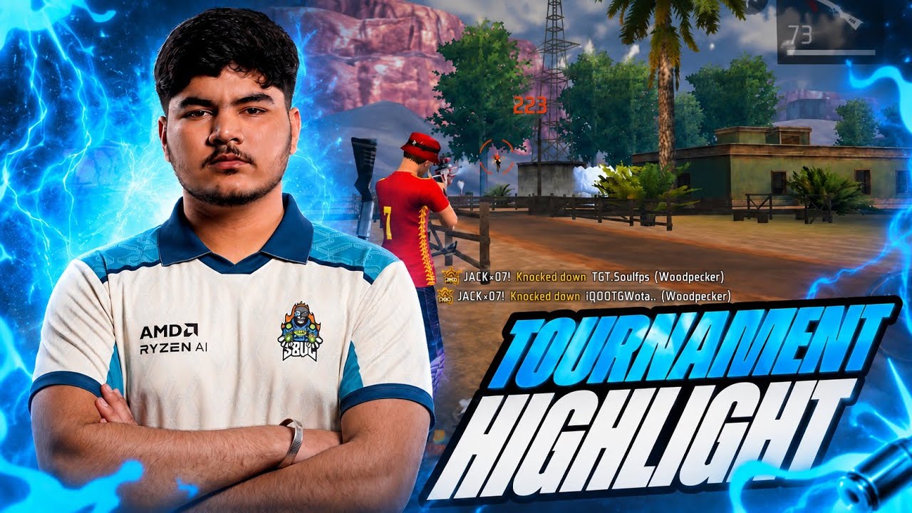 || TOURNAMENT HIGHLIGHTS || FREE FIRE MAX 🚀 FT S8UL.JACK