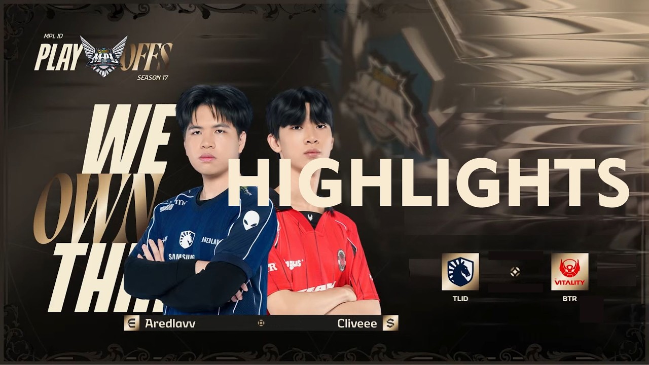 TLID vs BTR HIGHLIGHTS MPL ID S17 PLAYOFFS | Bigetron by Vitality vs Team Liquid ID