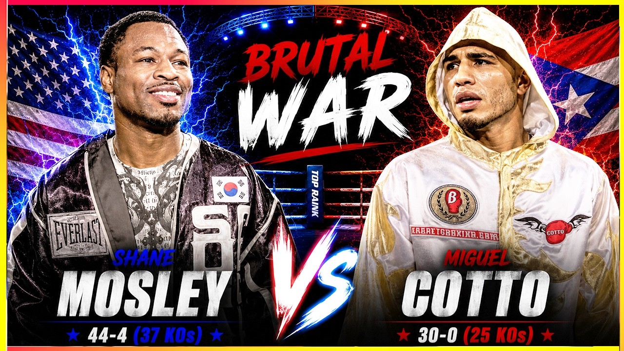 BRUTAL WAR That Shocked The World | Shane Mosley vs Miguel Cotto