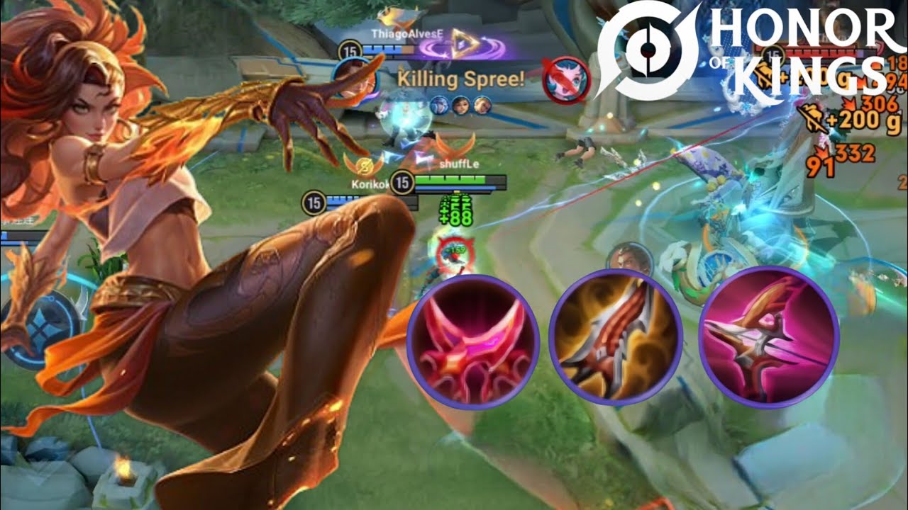 FULL ATTACK SPEED LUARA | HONOR OF KINGS GAMEPLAY