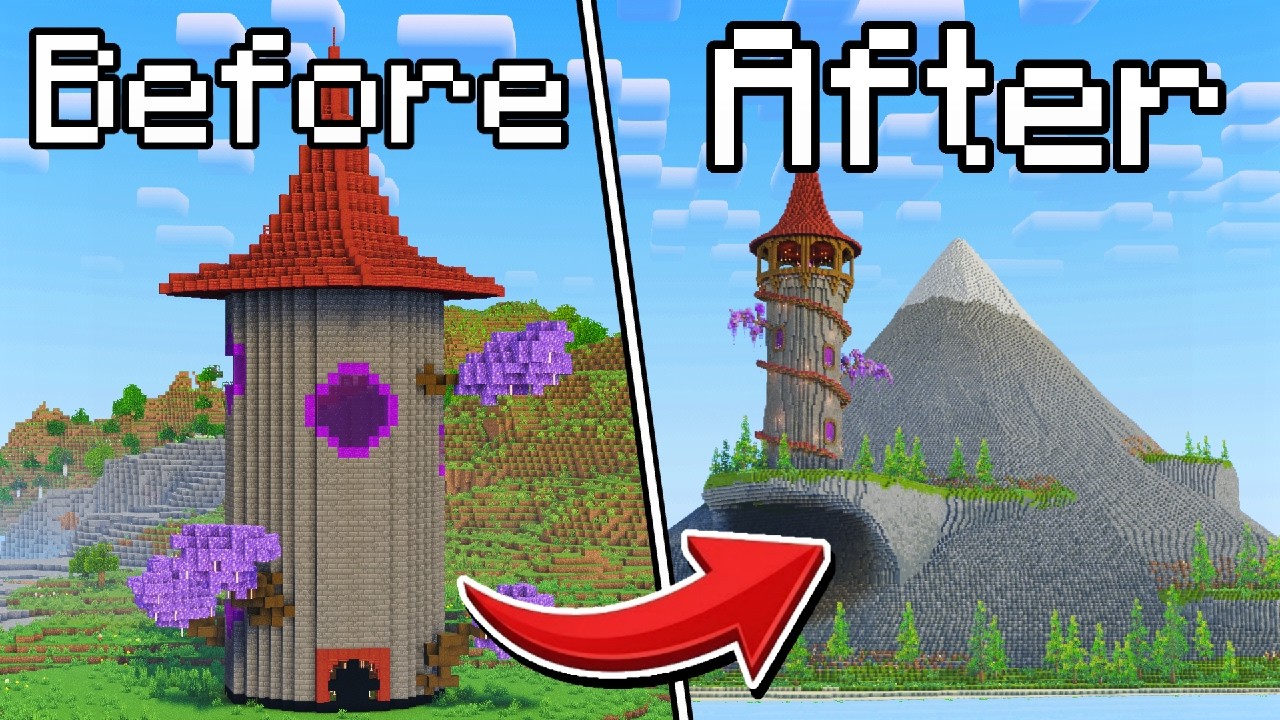 I Transformed Your Minecraft Builds!