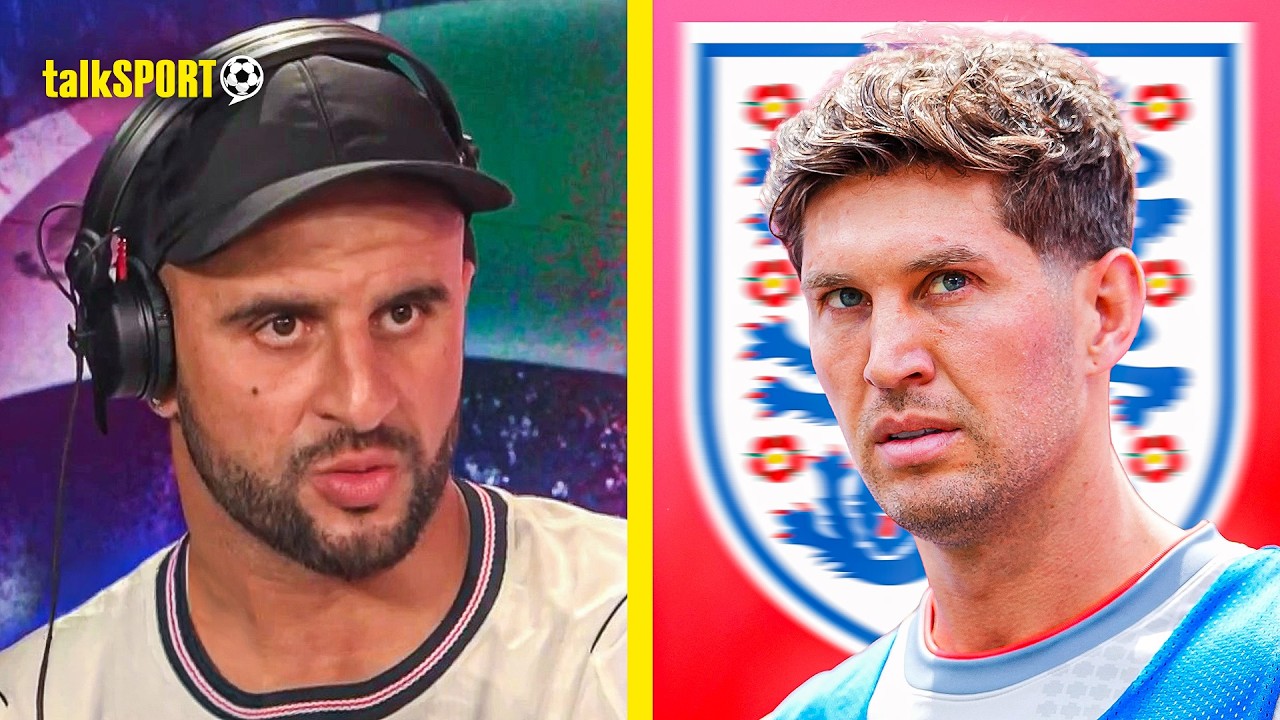 Kyle Walker REVEALS INSIGHT on John Stones and whether he will partner Marc Guehi for England!