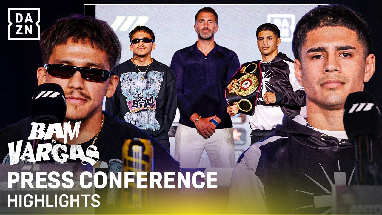 BAM VS VARGAS! π | Press Conference Highlights
