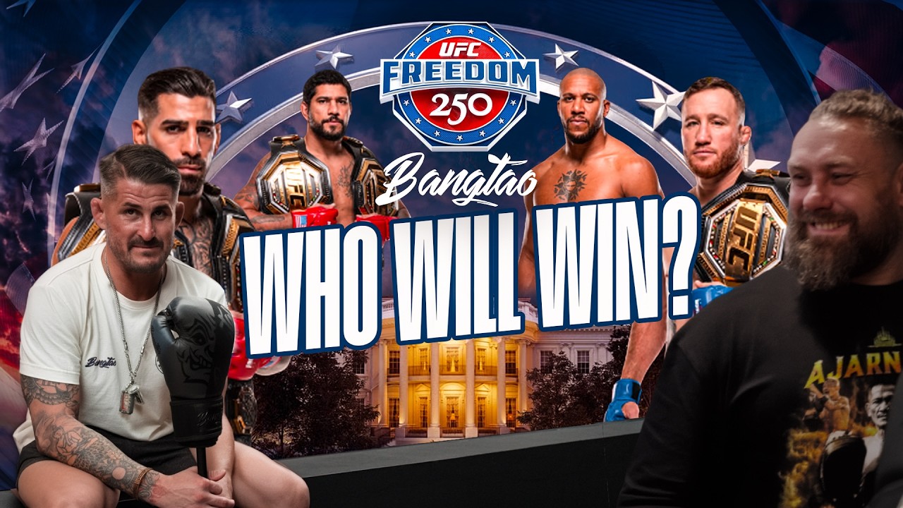 Who Wins UFC Freedom 250? | Bangtao Predicts
