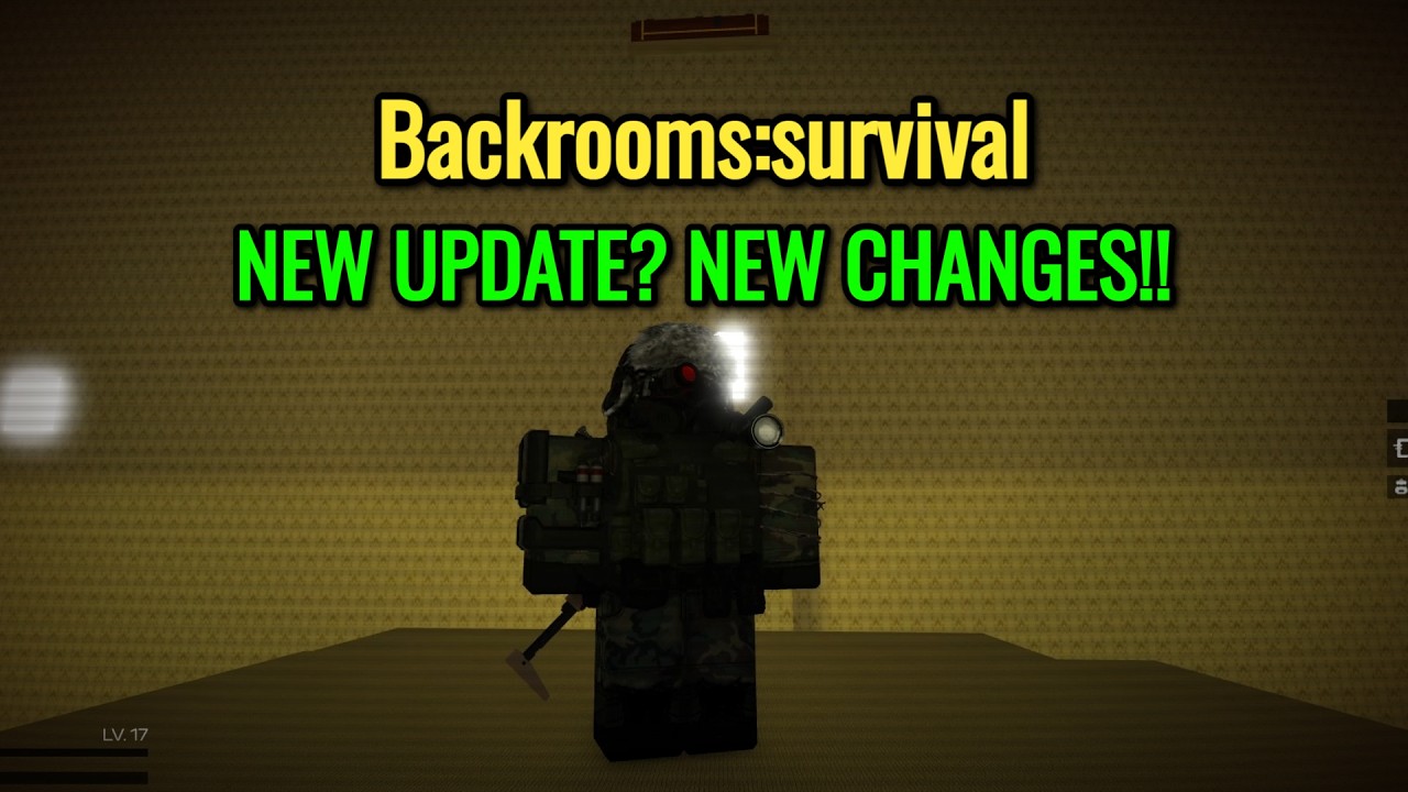 Beginner Guide for backrooms:survival.
