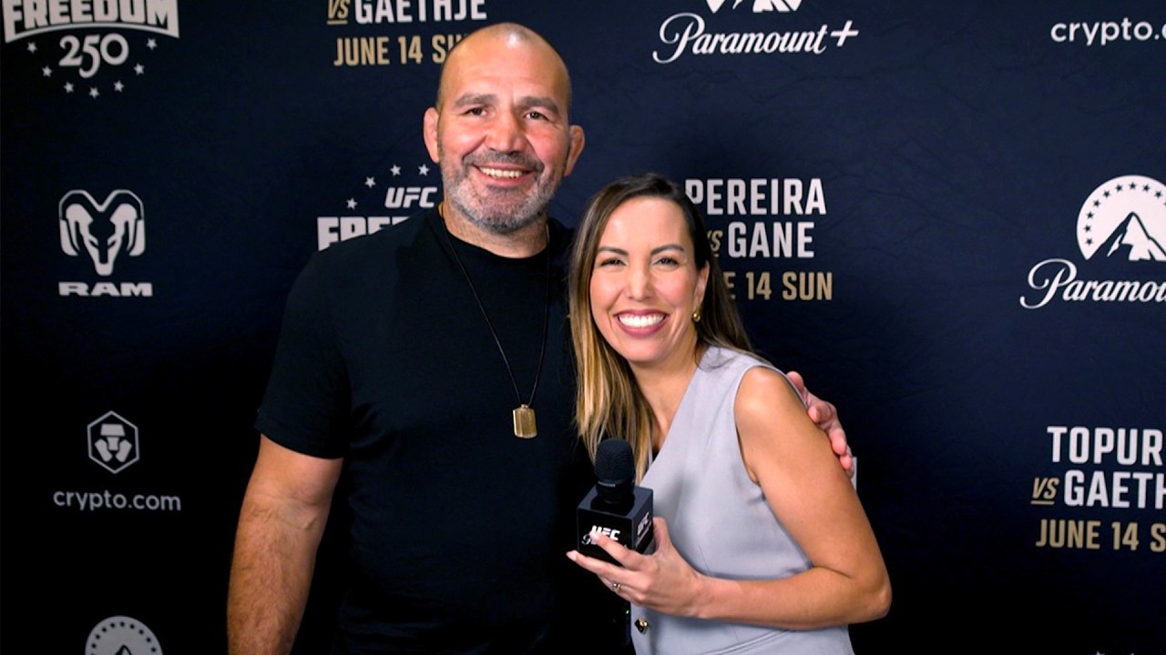 Glover Teixeira comenta treinos de Alex Poatan para Casa Branca: "Muito focado" | UFC Freedom 250