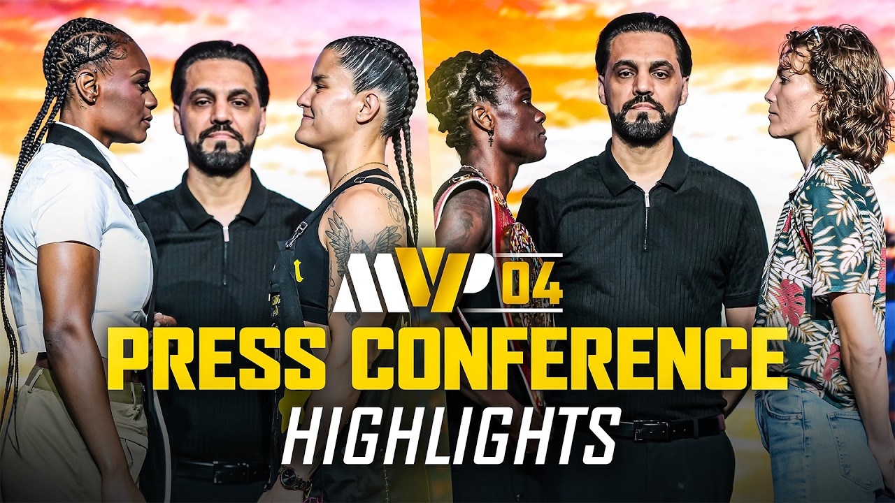 MVPW-04 Final Press Conference Highlights | Jones vs Carranza 2, Brown vs Rapp