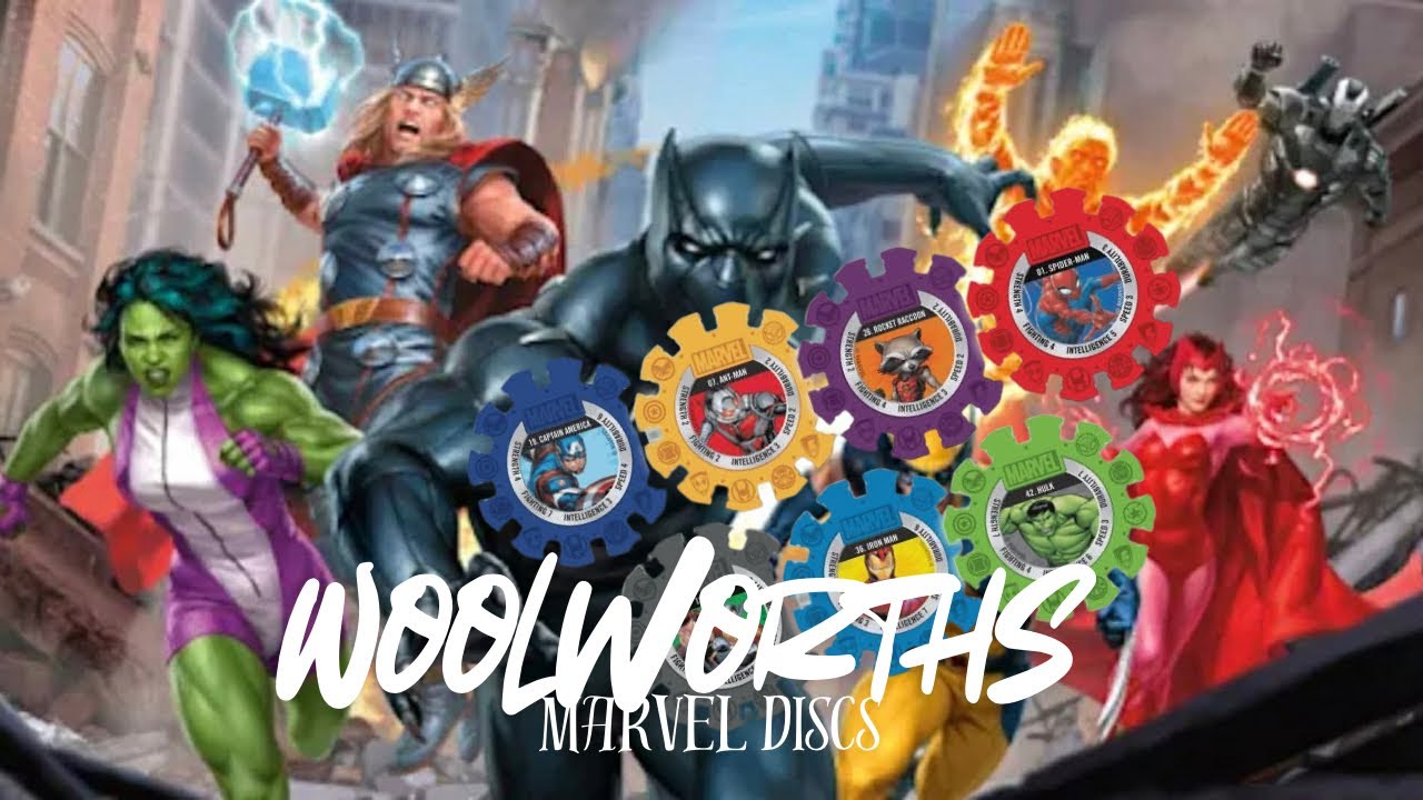 I bought Marvel Heroes Discs from Woolworths (2017)!