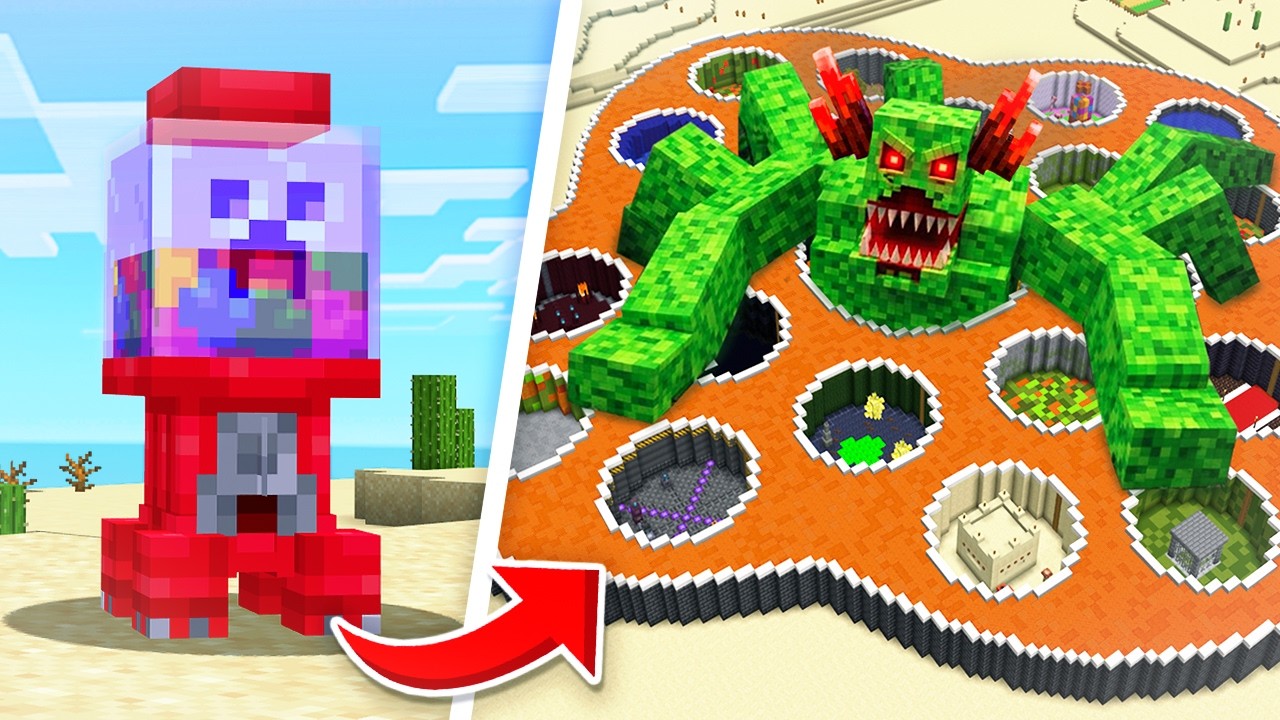 Ich habe JEDEN CREEPER in Minecraft eingesperrt!