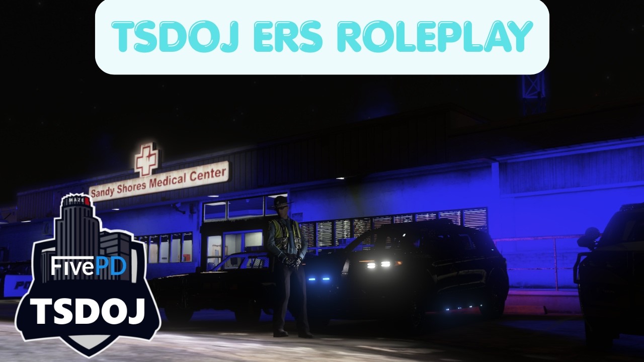 Running Arkansas State Police on TSDOJ RP - FiveM Gameplay