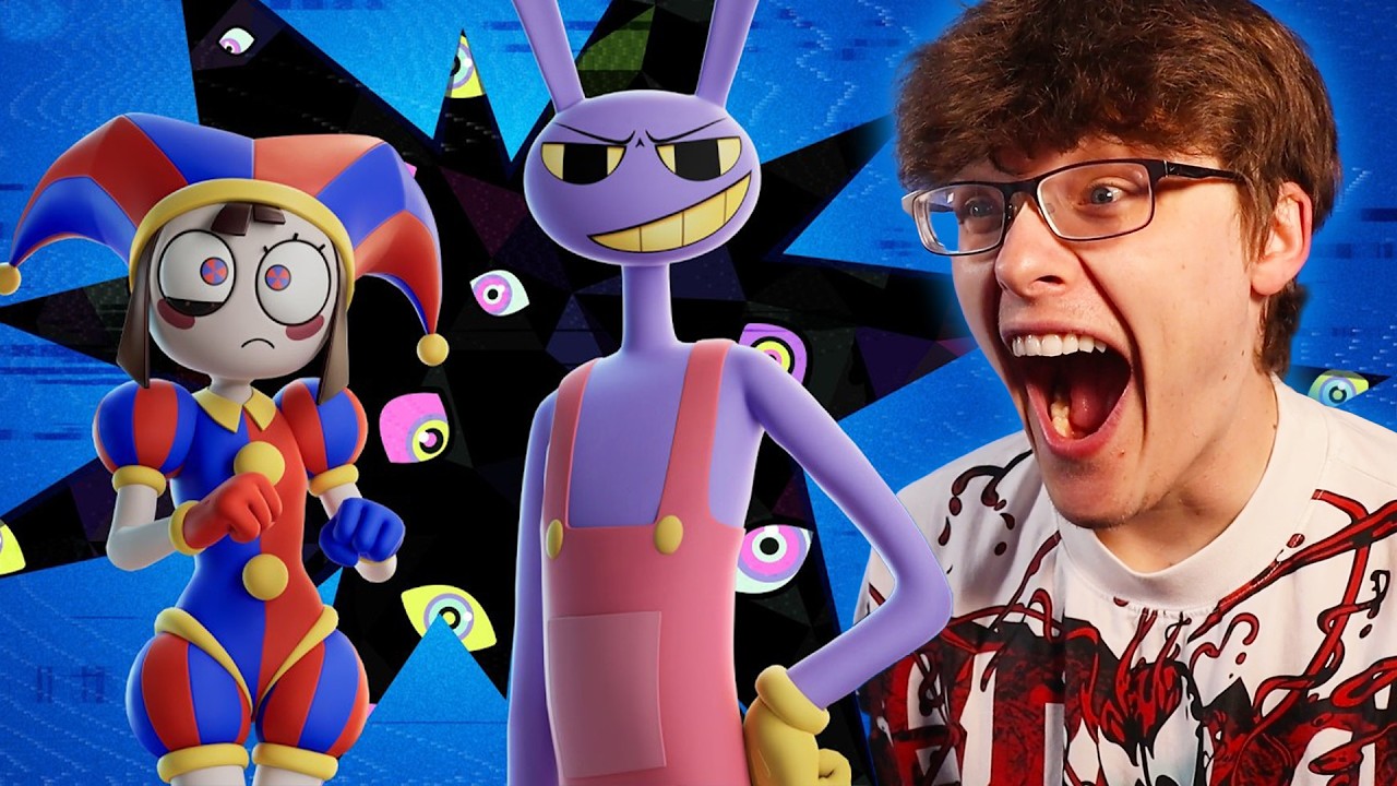POMNI AND JAX FROM THE AMAZING DIGITAL CIRCUS ARE COMING TO FORTNITE REACTION!