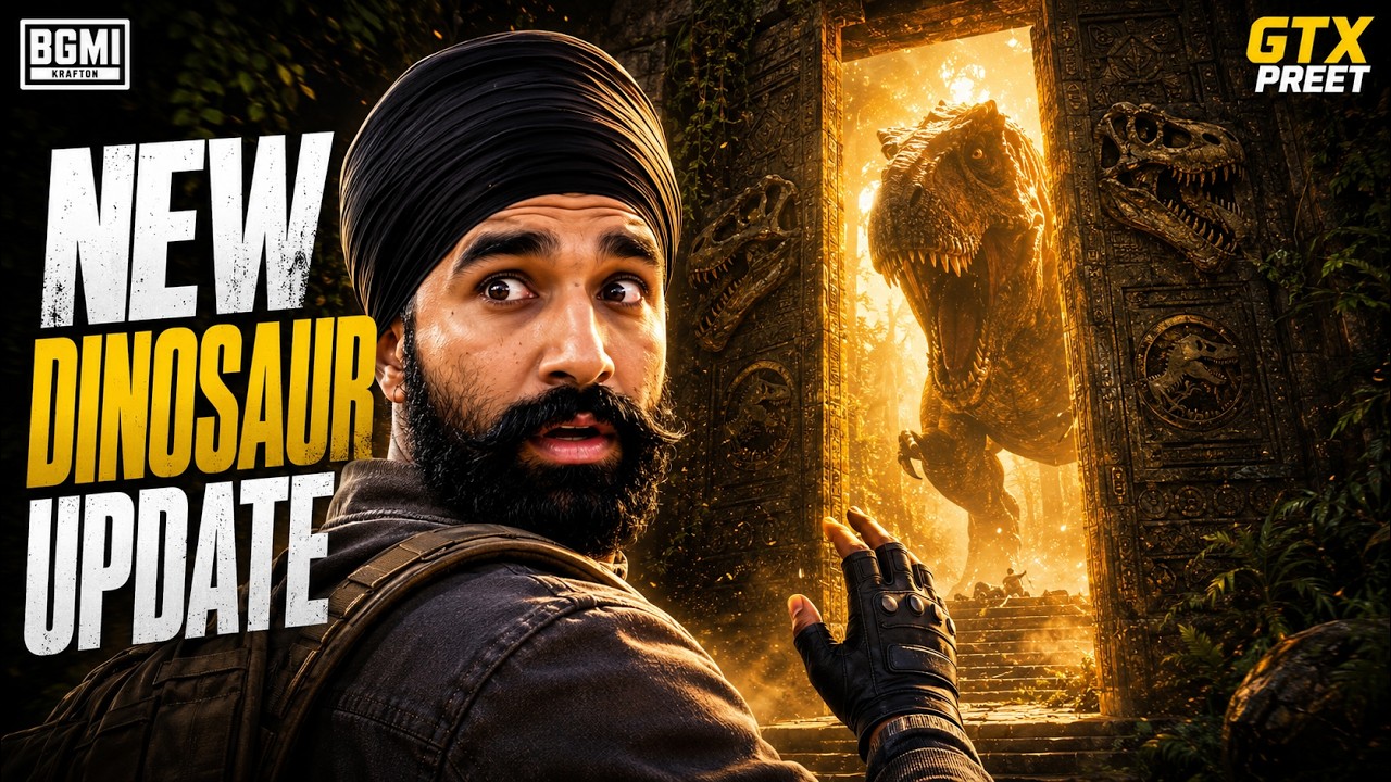 Dinosaur 🦕 TREX MODE - BGMI LIVE | PUBG