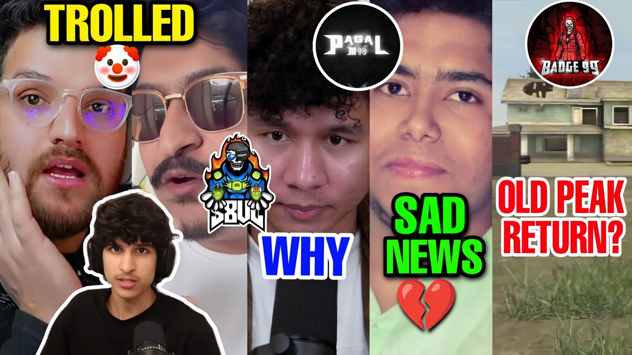 SK Sabir Boss Sad News QUIT?π || Old Peak Return Real or Fake? | BinZaid Trolls Piyush & Gyan