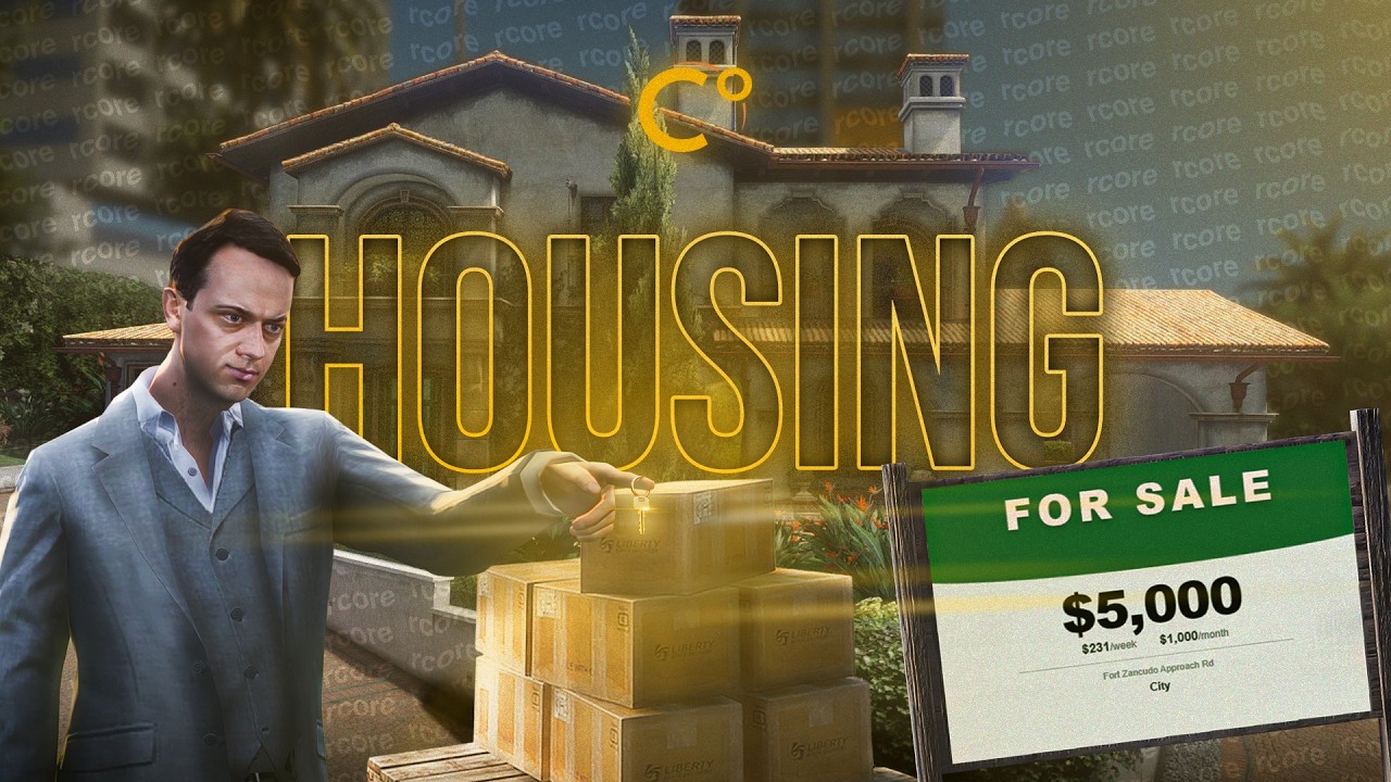FiveM Housing Creator | 200+ Properties & Real Estate Business! background