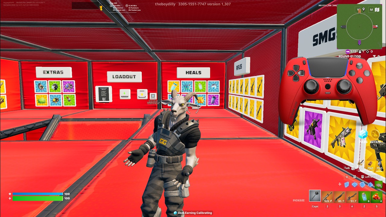 *NEW* THE GOAT SKIN Fortnite 3v3v3v3 Go Goated ЁЯРРZone Wars GameplayЁЯОо